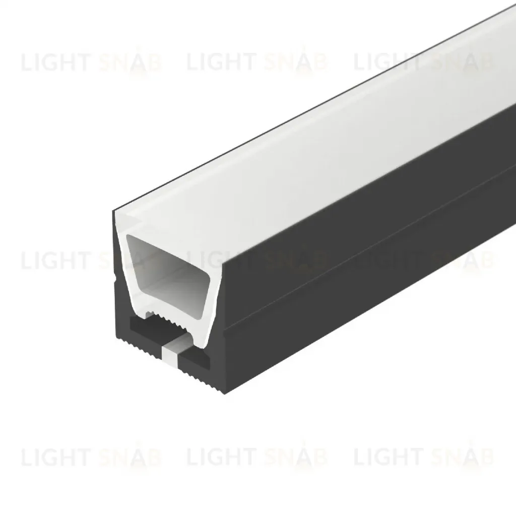 Силиконовый профиль Arlight WPH-FLEX-1616-TOP-S11-5m BLACK 045759 045759