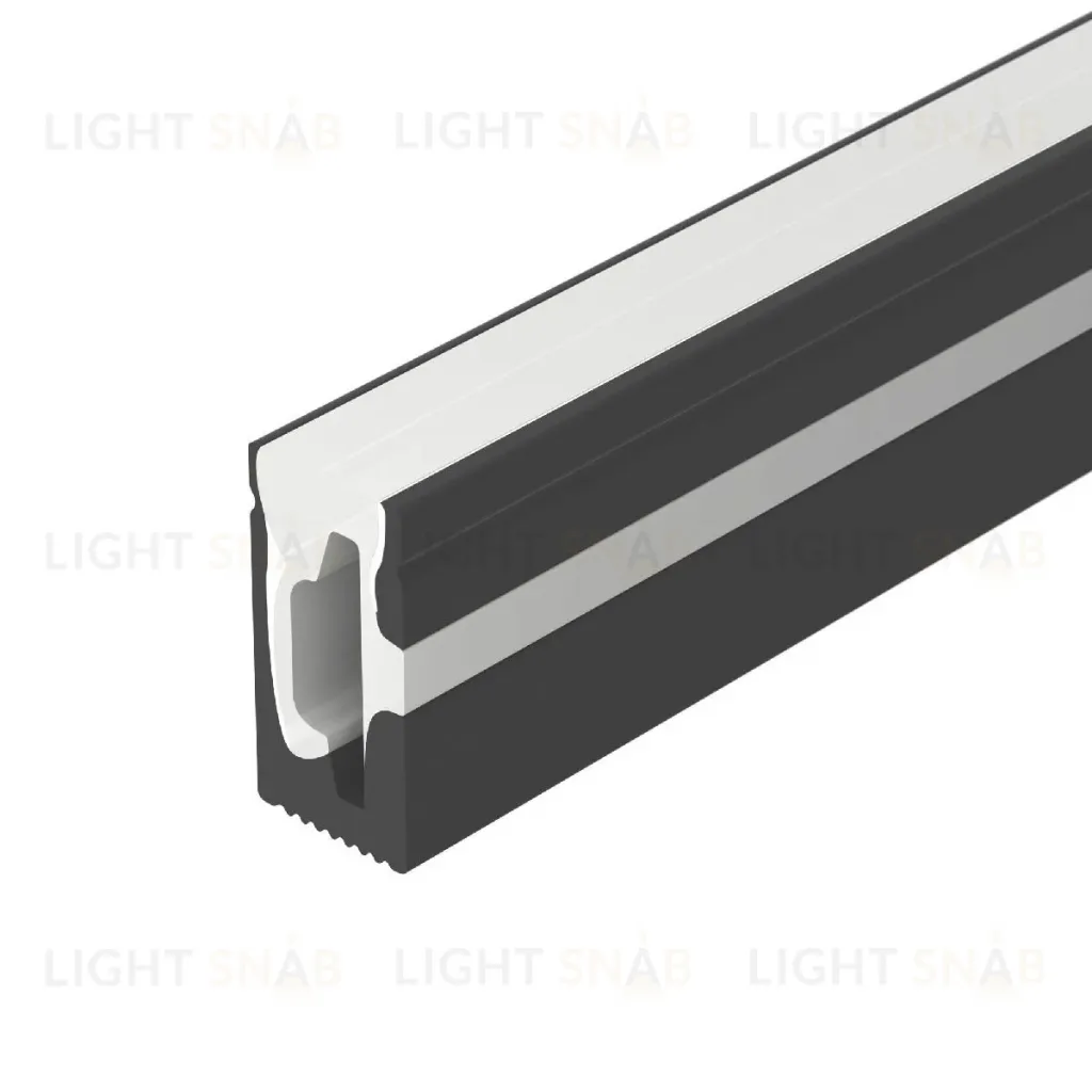 Силиконовый профиль Arlight WPH-FLEX-0612-SIDE-S8-5m BLACK 045782 045782