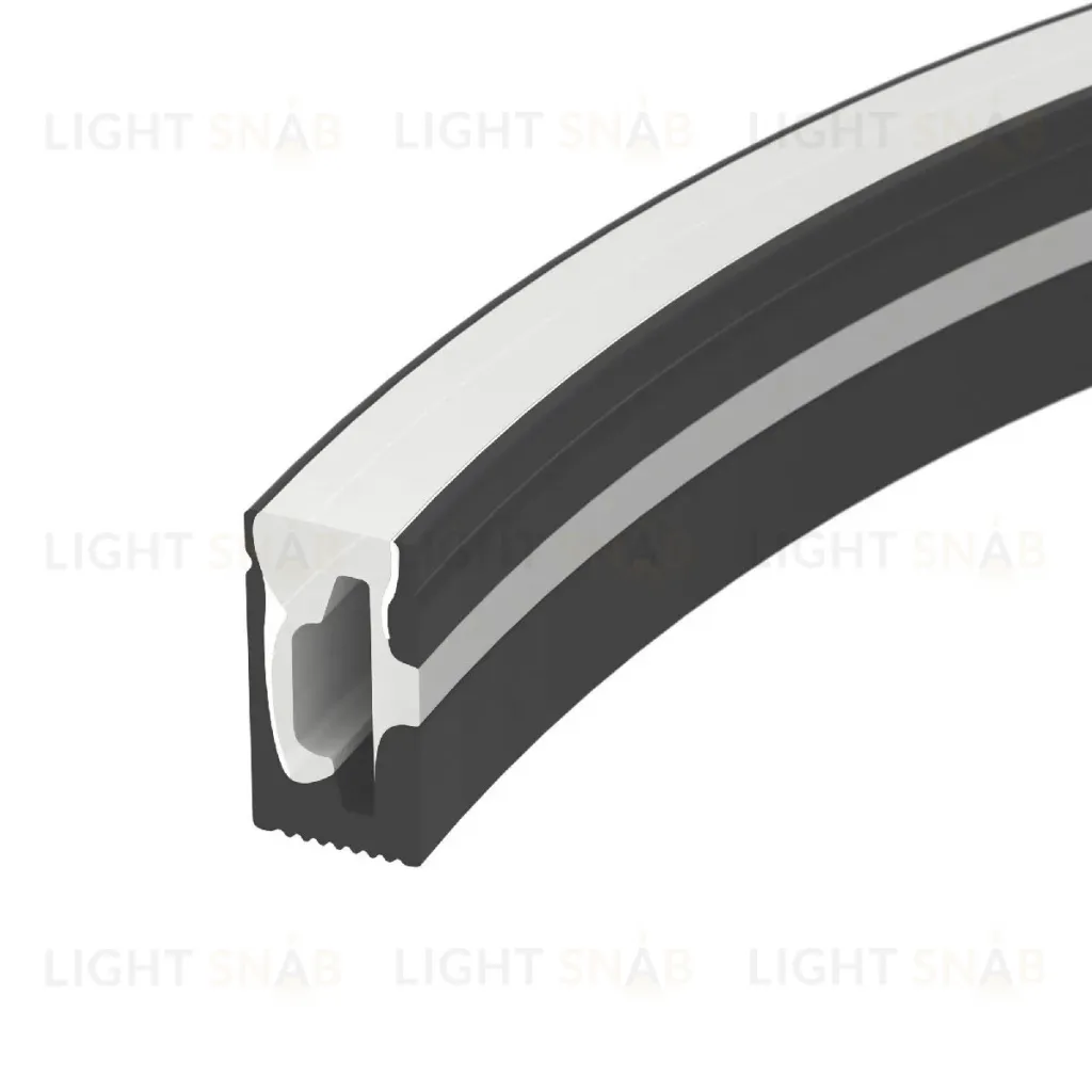Силиконовый профиль Arlight WPH-FLEX-0612-SIDE-S8-5m BLACK 045782 045782