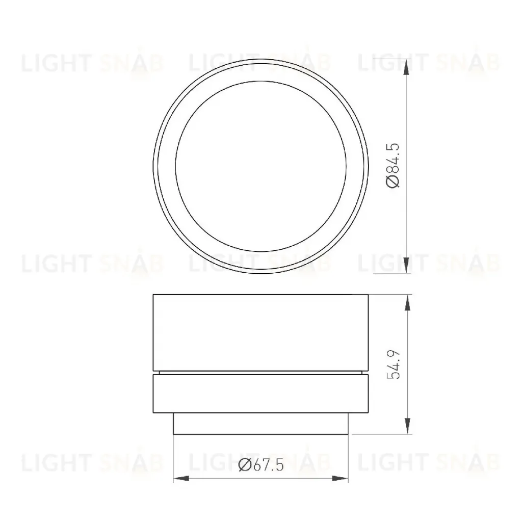 Насадка с изменяемым углом Arlight LGD-ZOOMLENS-R85 046754 046754