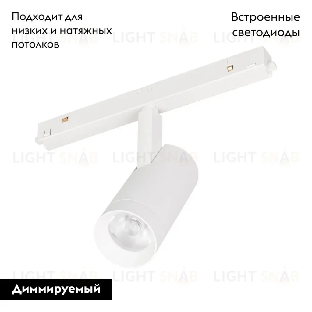 Трековый магнитный светильник Arlight MAG-ORIENT-SPOT-R45-9W Warm3000 048664 048664