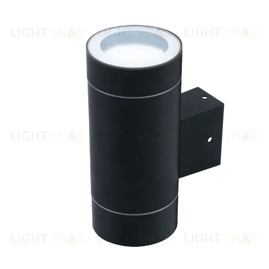 Уличный настенный светильник Uniel UUL-S92A 2х50W/GX53 IP65 BLACK UL-00009365 UUL-S92A 2х50W/GX53 IP65 BLACK