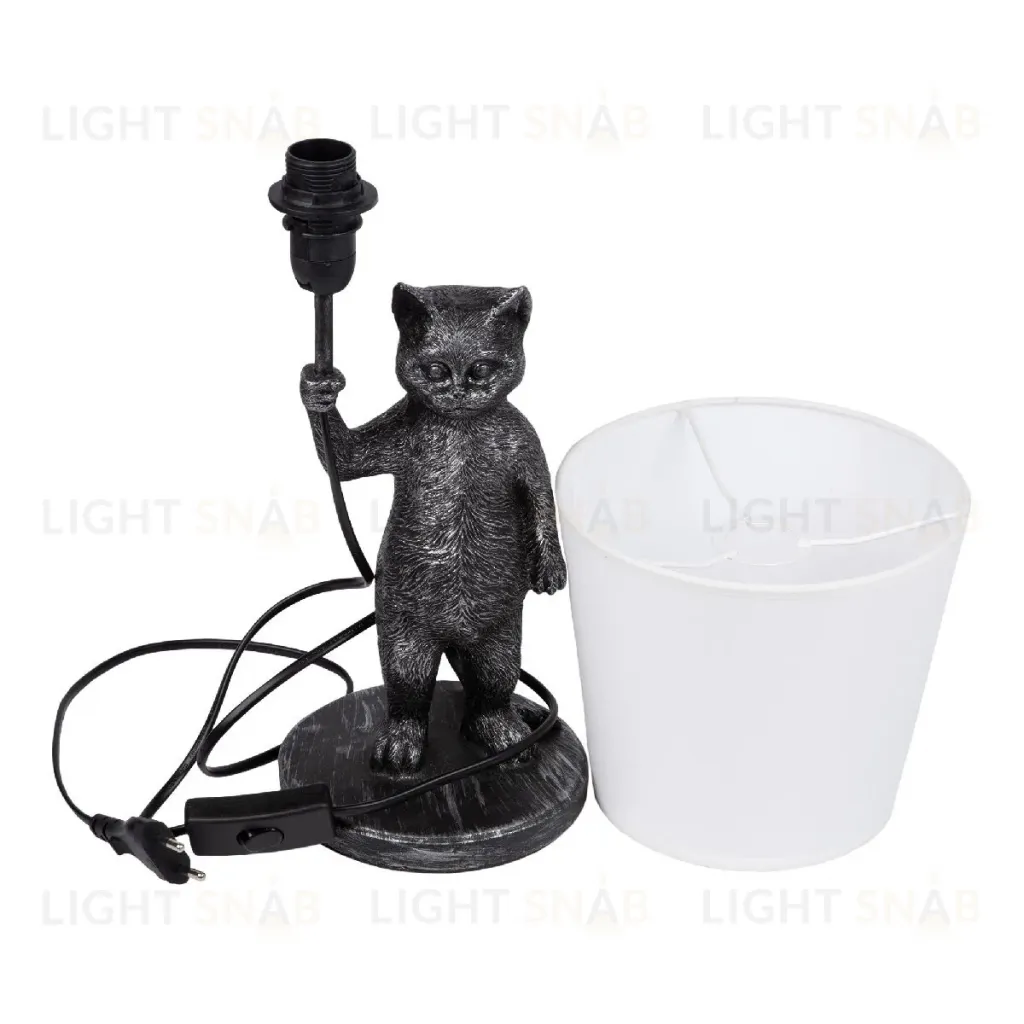 Настольная лампа Uniel UML-B465 E14 SILVER UL-00011383 UML-B465 E14 SILVER