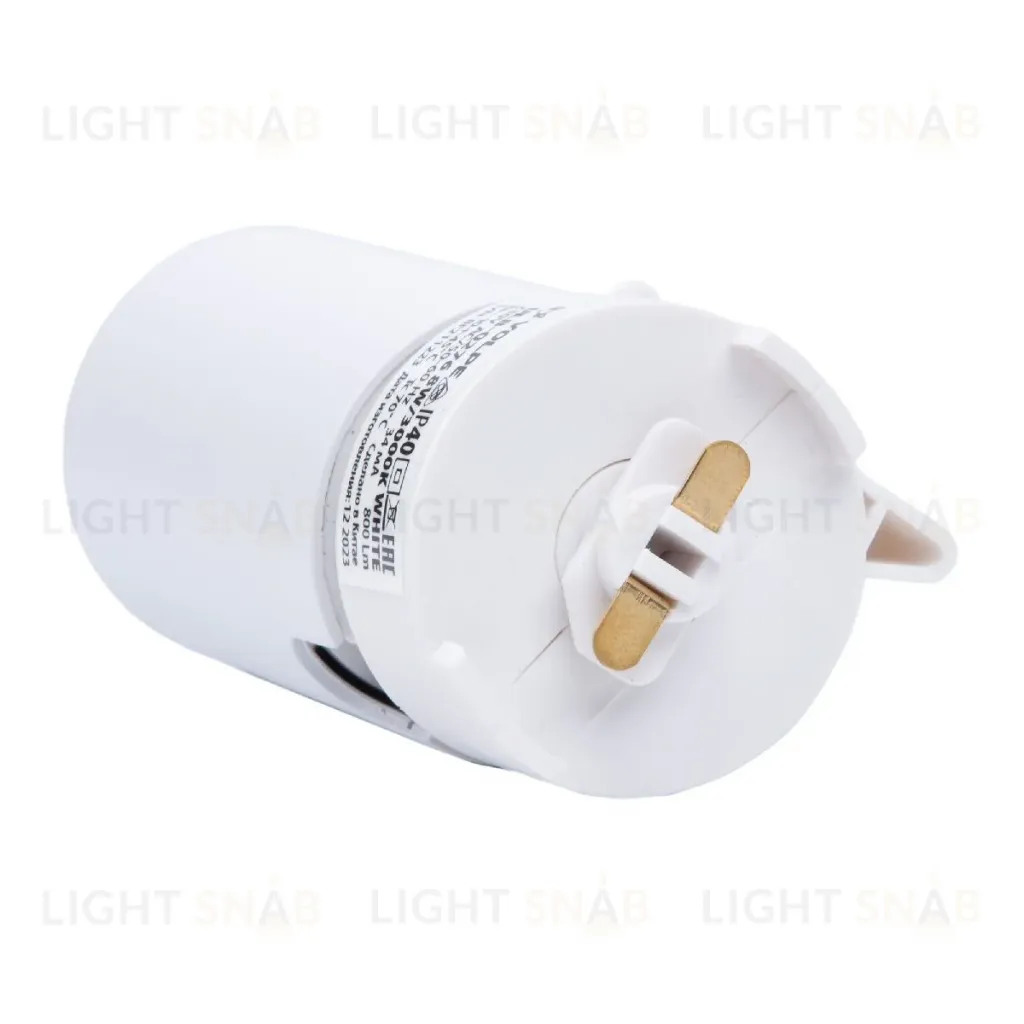 Трековый однофазный светильник Volpe ULB-Q276 8W/3000К WHITE UL-00011817 ULB-Q276 8W/3000К WHITE