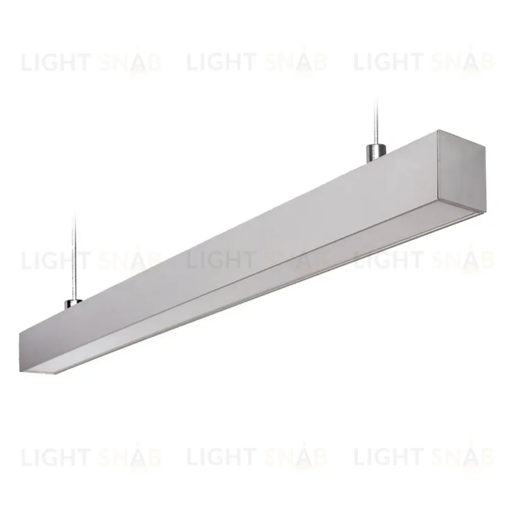 Линейный подвесной светильник Uniel ULO-K10D 22W/4000K/L50 IP65 SILVER UL-00012019 ULO-K10D 22W/4000K/L50 IP65 SILVER