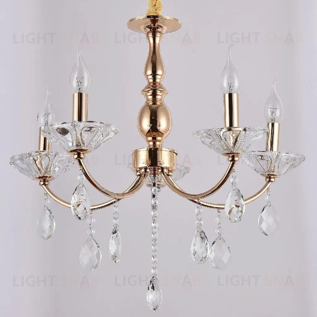 Подвесная люстра Illumico IL1242-5PPA-29 GD IL1242-5PPA-29 GD