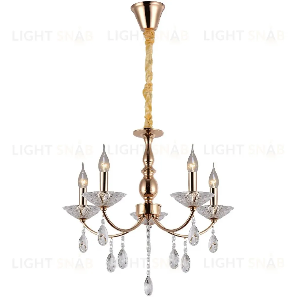 Подвесная люстра Illumico IL1242-5PPA-29 GD IL1242-5PPA-29 GD