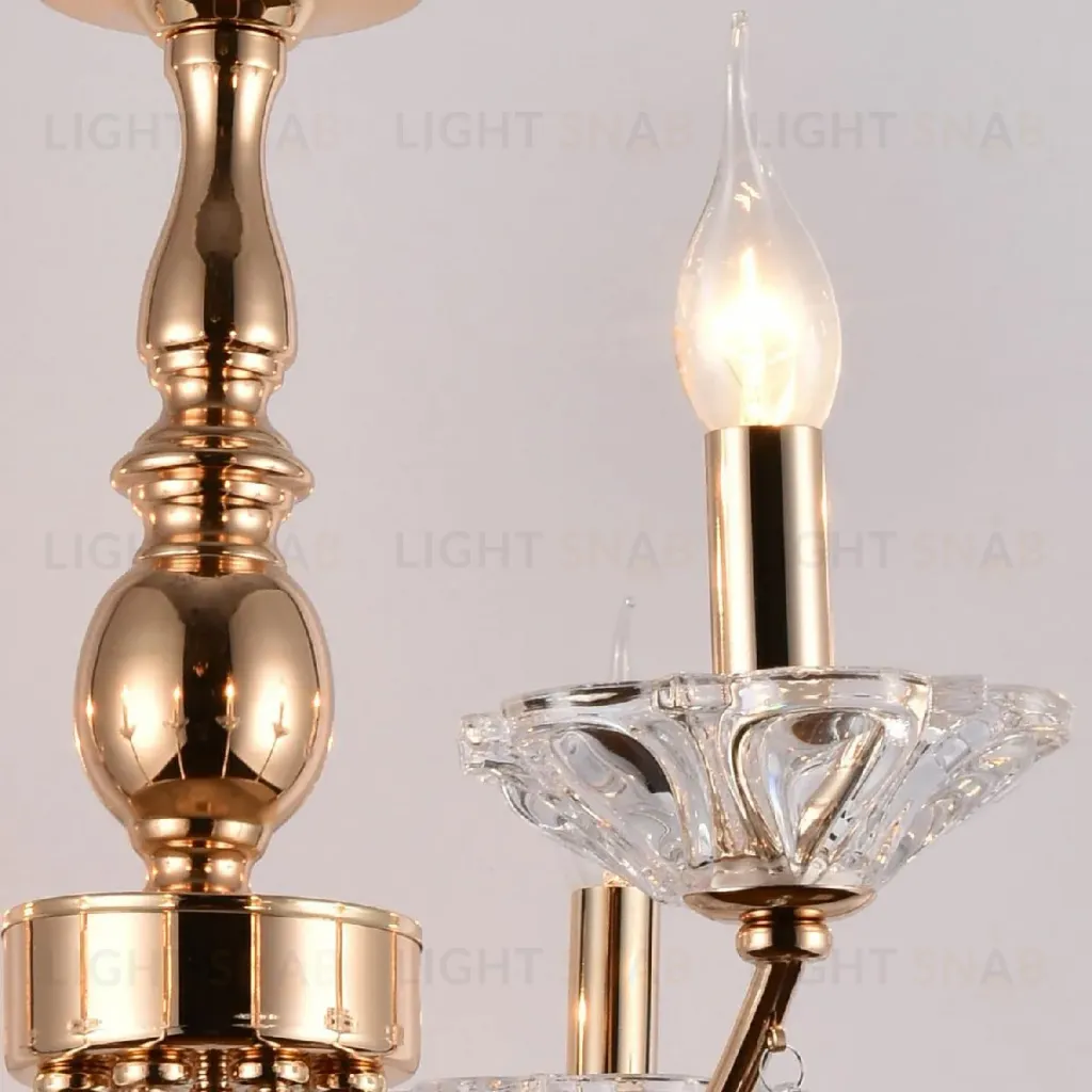 Подвесная люстра Illumico IL1242-8PPA-29 GD IL1242-8PPA-29 GD