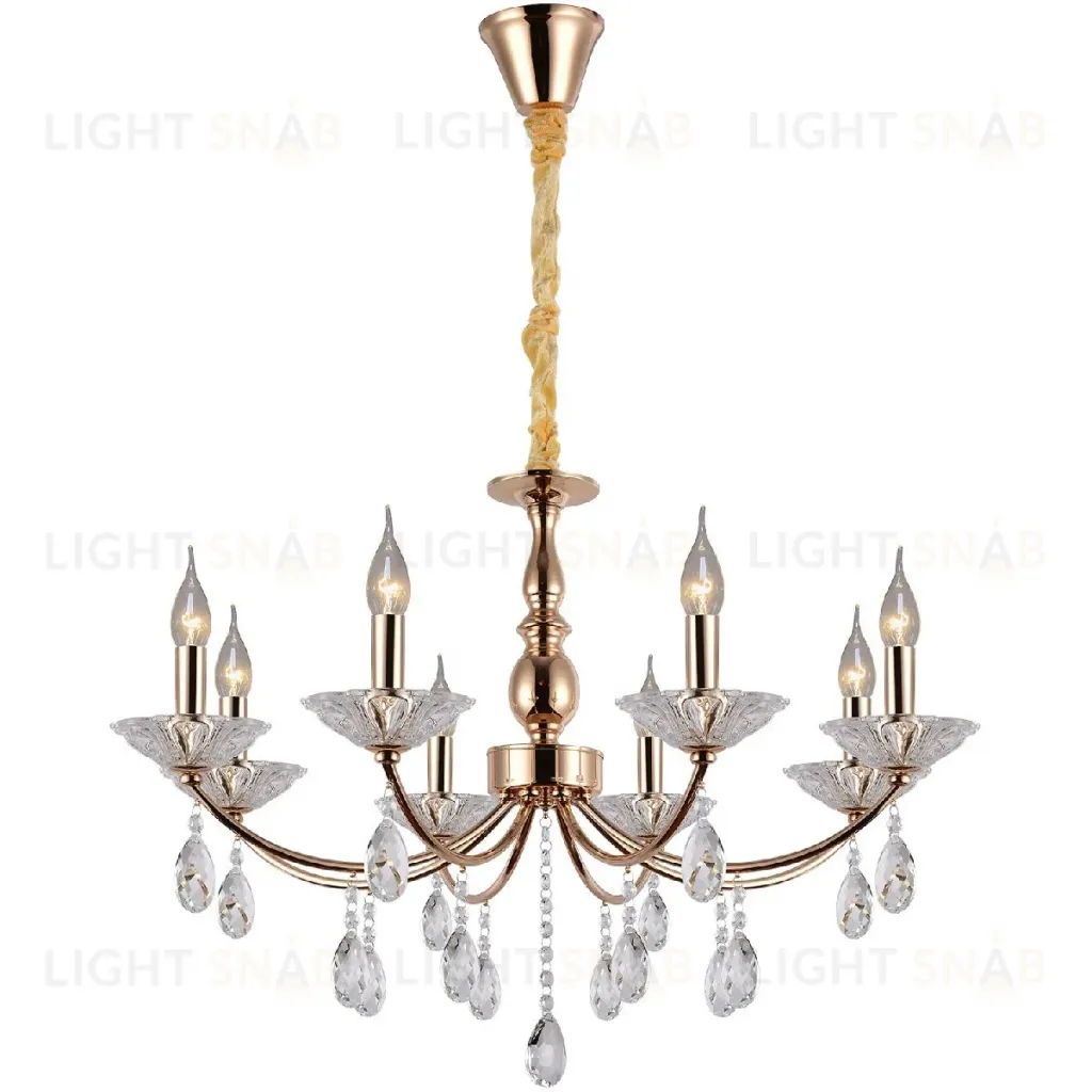 Подвесная люстра Illumico IL1242-8PPA-29 GD IL1242-8PPA-29 GD