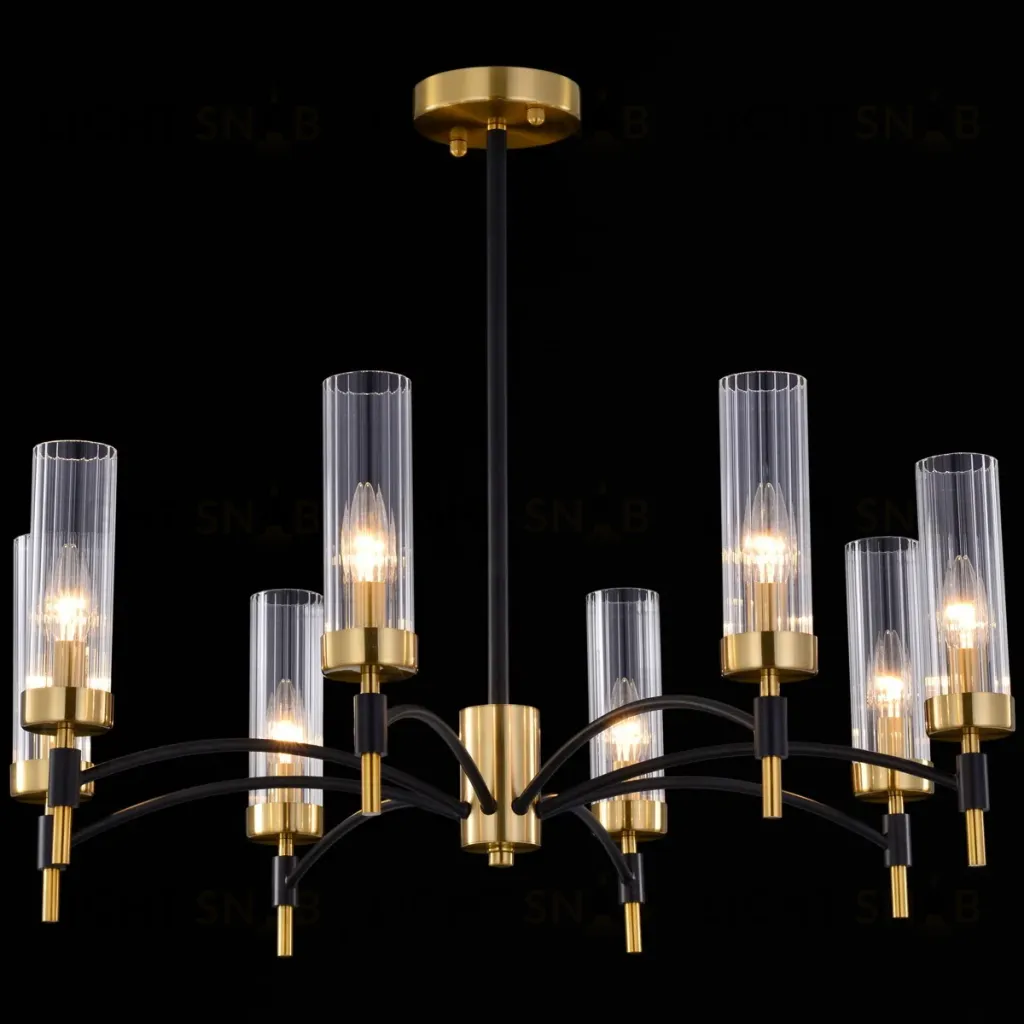 Люстра на штанге Illumico IL5177-8PLS-29 BRASS TUBO IL5177-8PLS-29 BRASS TUBO