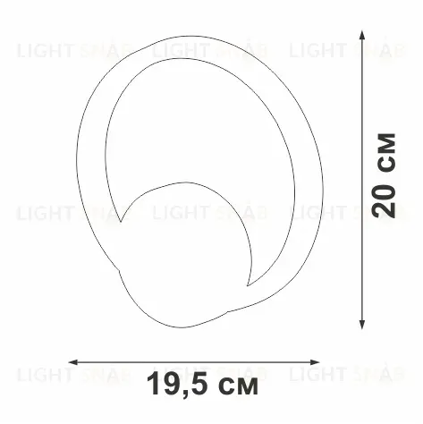 Настенный светильник Vitaluce V46090-0/1A V46090-0/1A