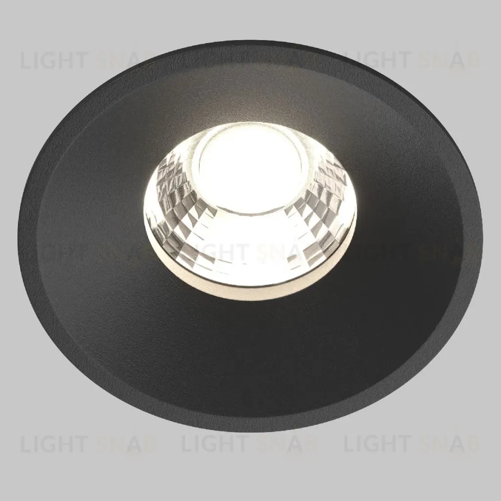 Встраиваемый светильник Maytoni Round DL058-12W-DTW-B DL058-12W-DTW-B