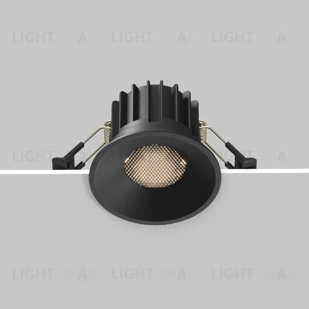 Встраиваемый светильник Maytoni Round DL058-12W-DTW-B DL058-12W-DTW-B
