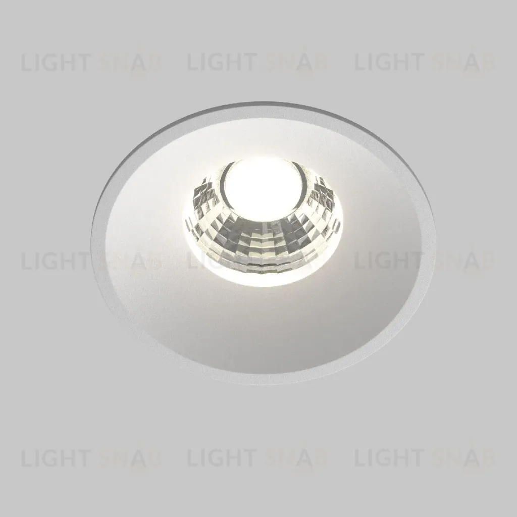 Встраиваемый светильник Maytoni Round DL058-12W-DTW-W DL058-12W-DTW-W
