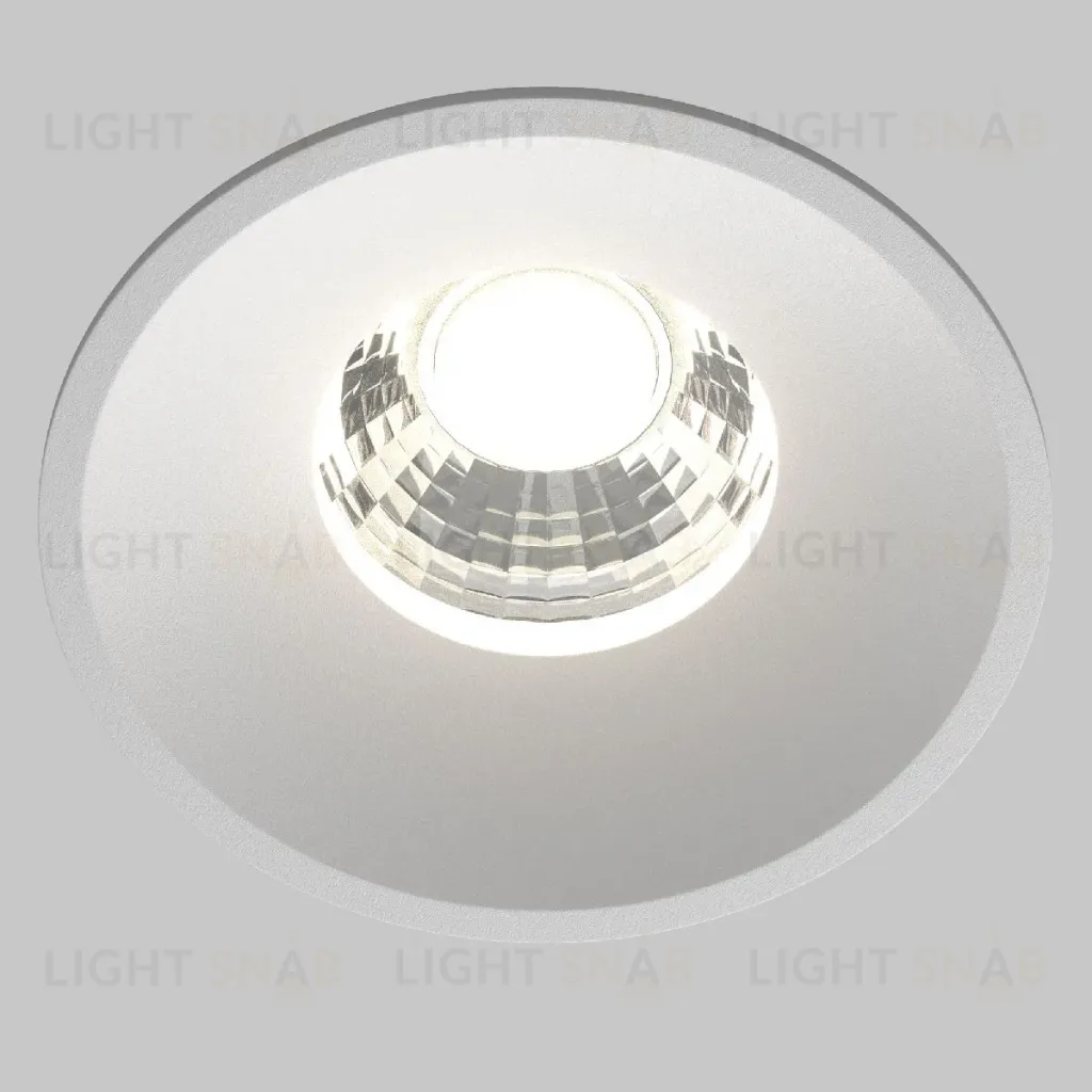 Встраиваемый светильник Maytoni Round DL058-12W-DTW-W DL058-12W-DTW-W