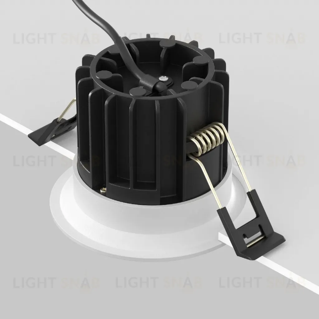 Встраиваемый светильник Maytoni Round DL058-12W-DTW-W DL058-12W-DTW-W