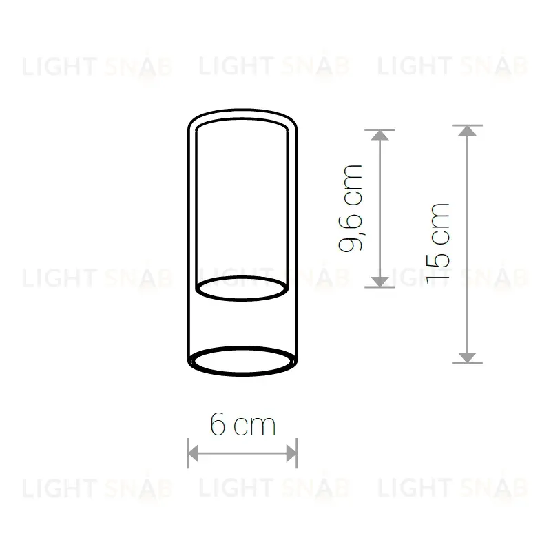 Плафон Nowodvorski Cameleon Cylinder S 8544 8544