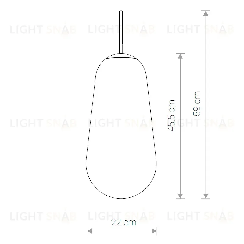 Плафон Nowodvorski Cameleon Pear L 8532 8532