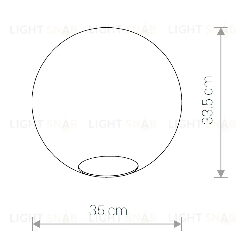 Плафон Nowodvorski Cameleon Sphere XL 8527 8527