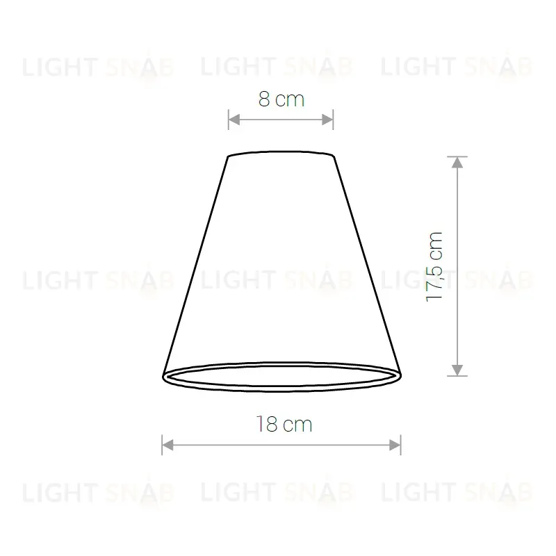 Абажур Nowodvorski Cameleon Cone S 8415 8415