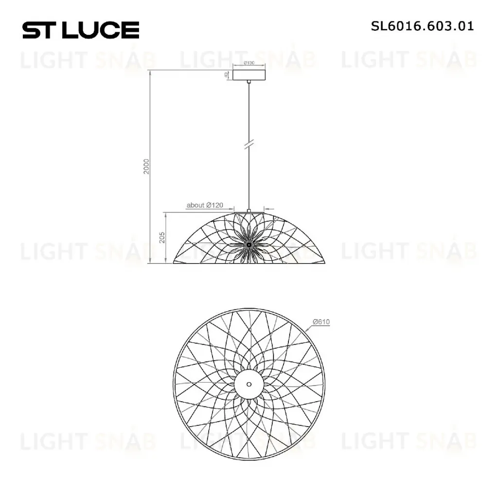 Подвесной светильник ST Luce Bound SL6016.603.01 SL6016.603.01