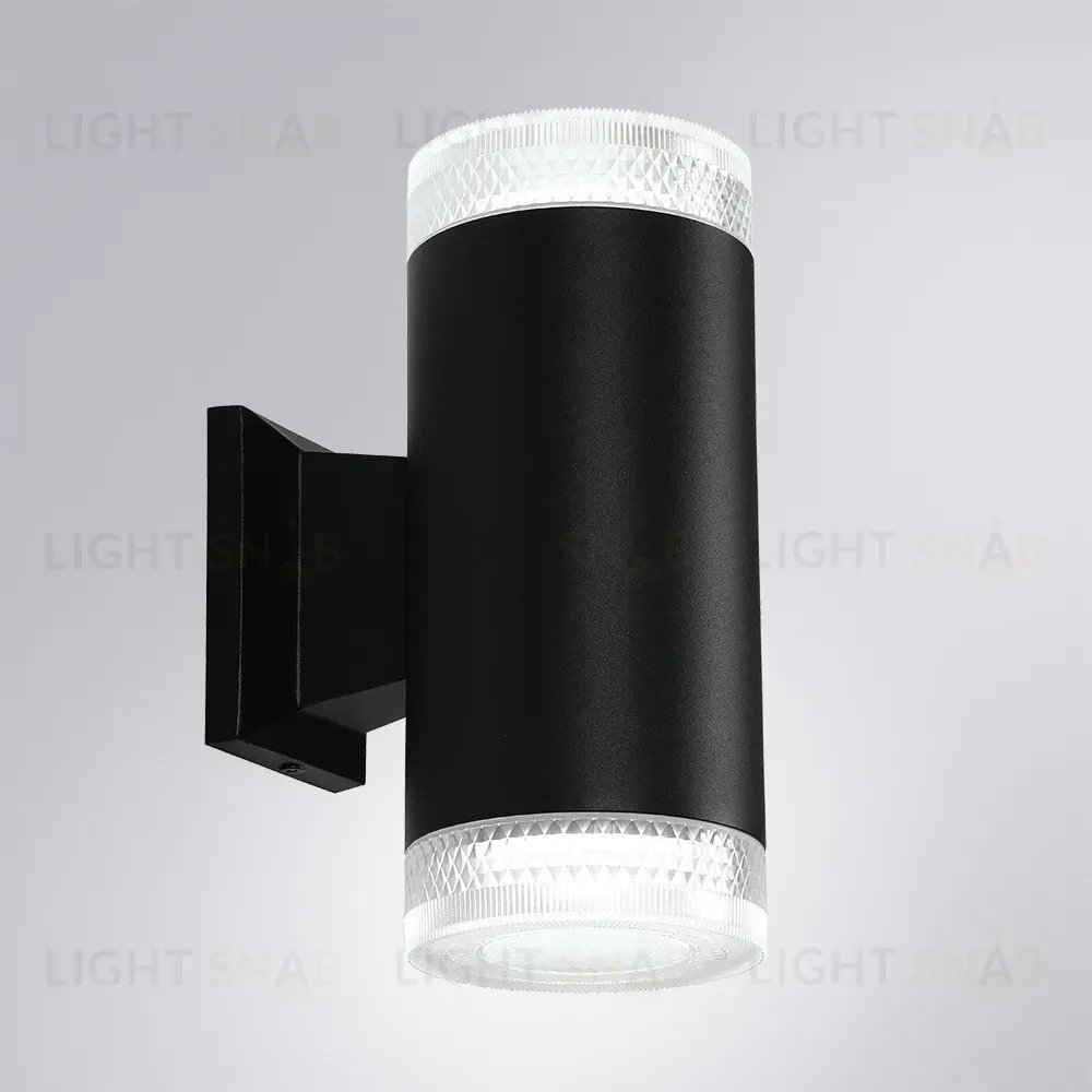 Уличный настенный светильник Arte Lamp Piautos A1926AL-2BK A1926AL-2BK