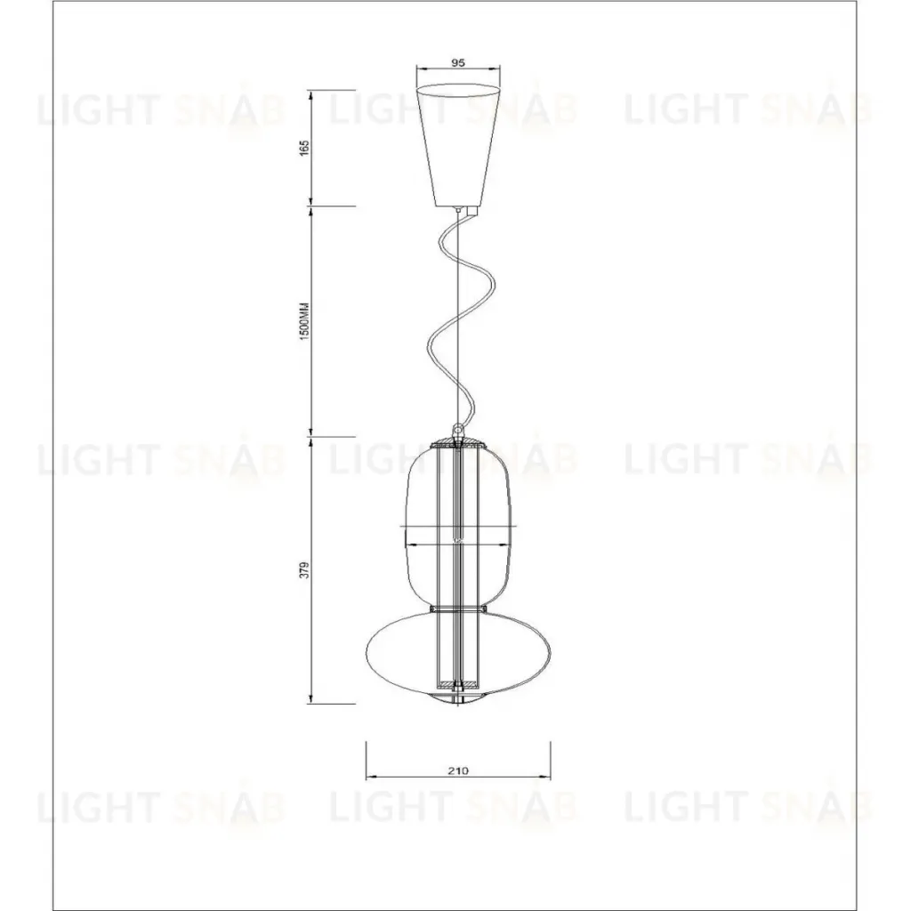 Подвесной светильник Favourite Vapor 4254-2P 4254-2P