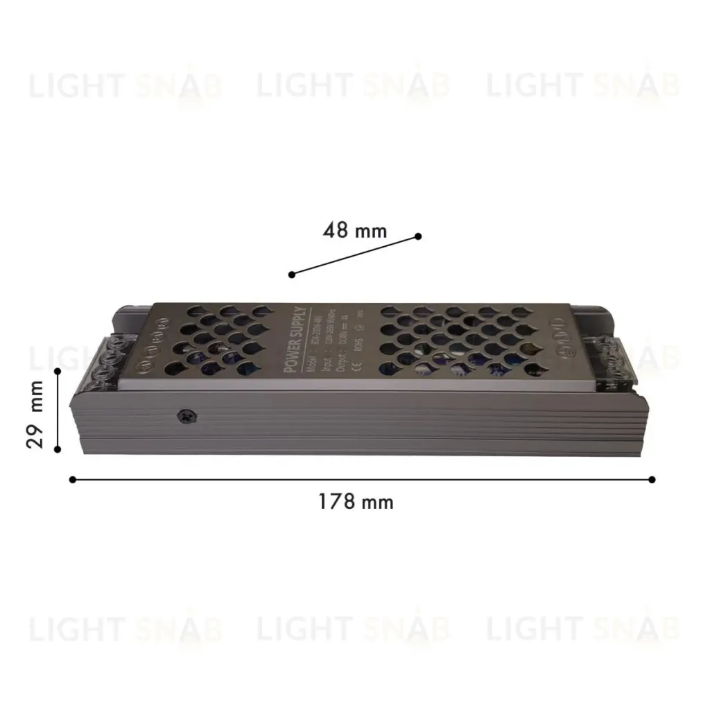 Блок питания Favourite Logica 200Вт DC48В 4А IP20 1012-DB-200 1012-DB-200