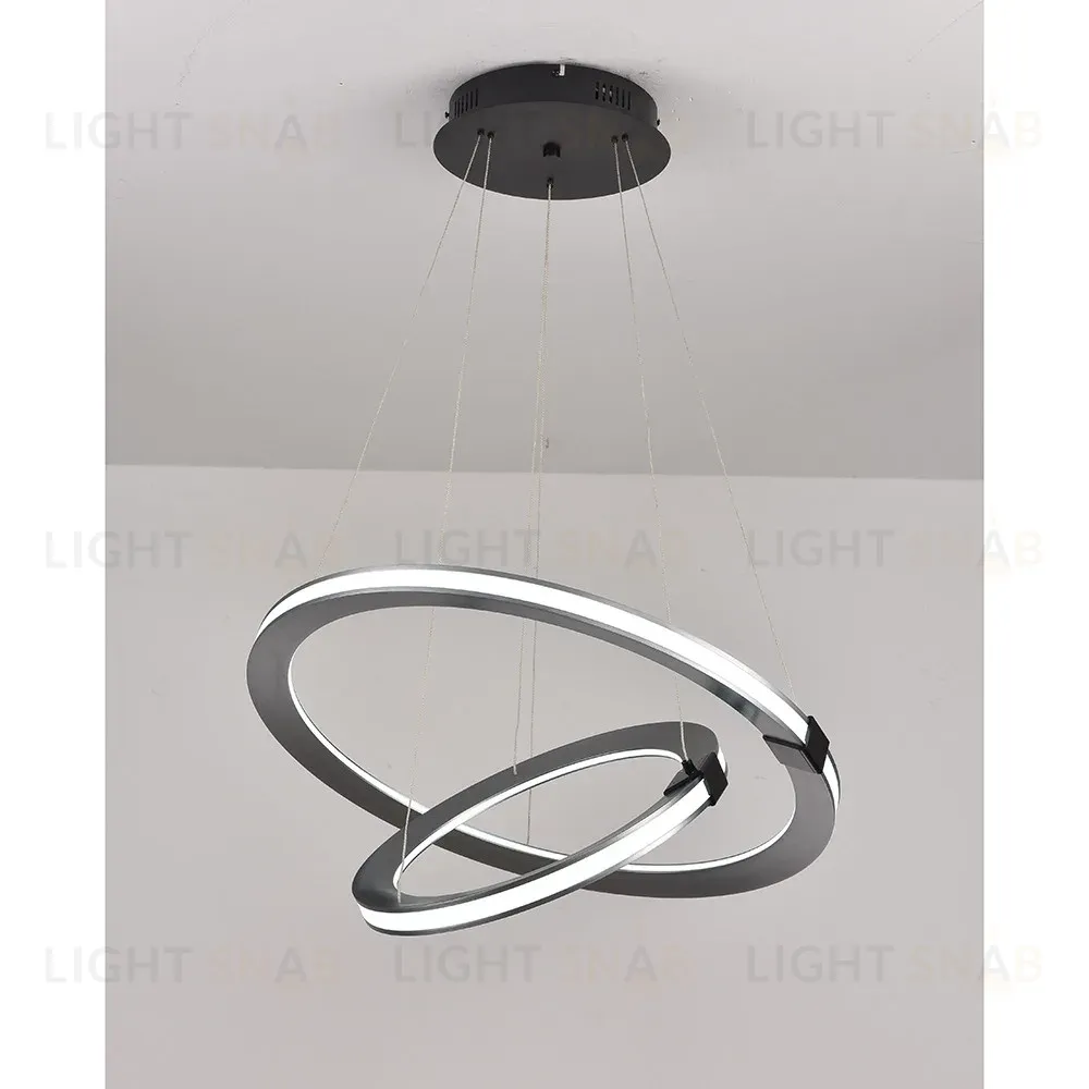 Подвесная люстра iLedex Vision 9225-8+5SD GR+BK 9225-8+5SD GR+BK