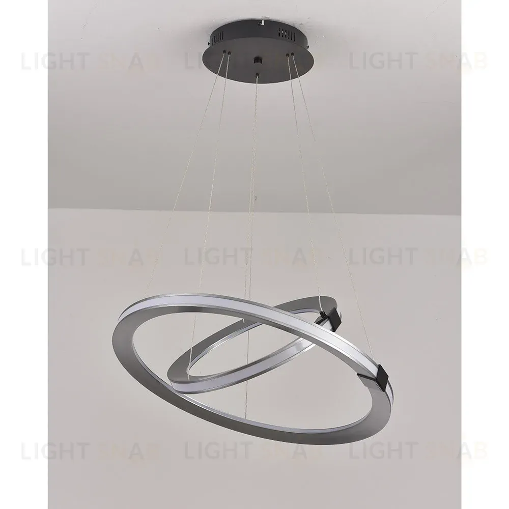 Подвесная люстра iLedex Vision 9225-8+5SD GR+BK 9225-8+5SD GR+BK