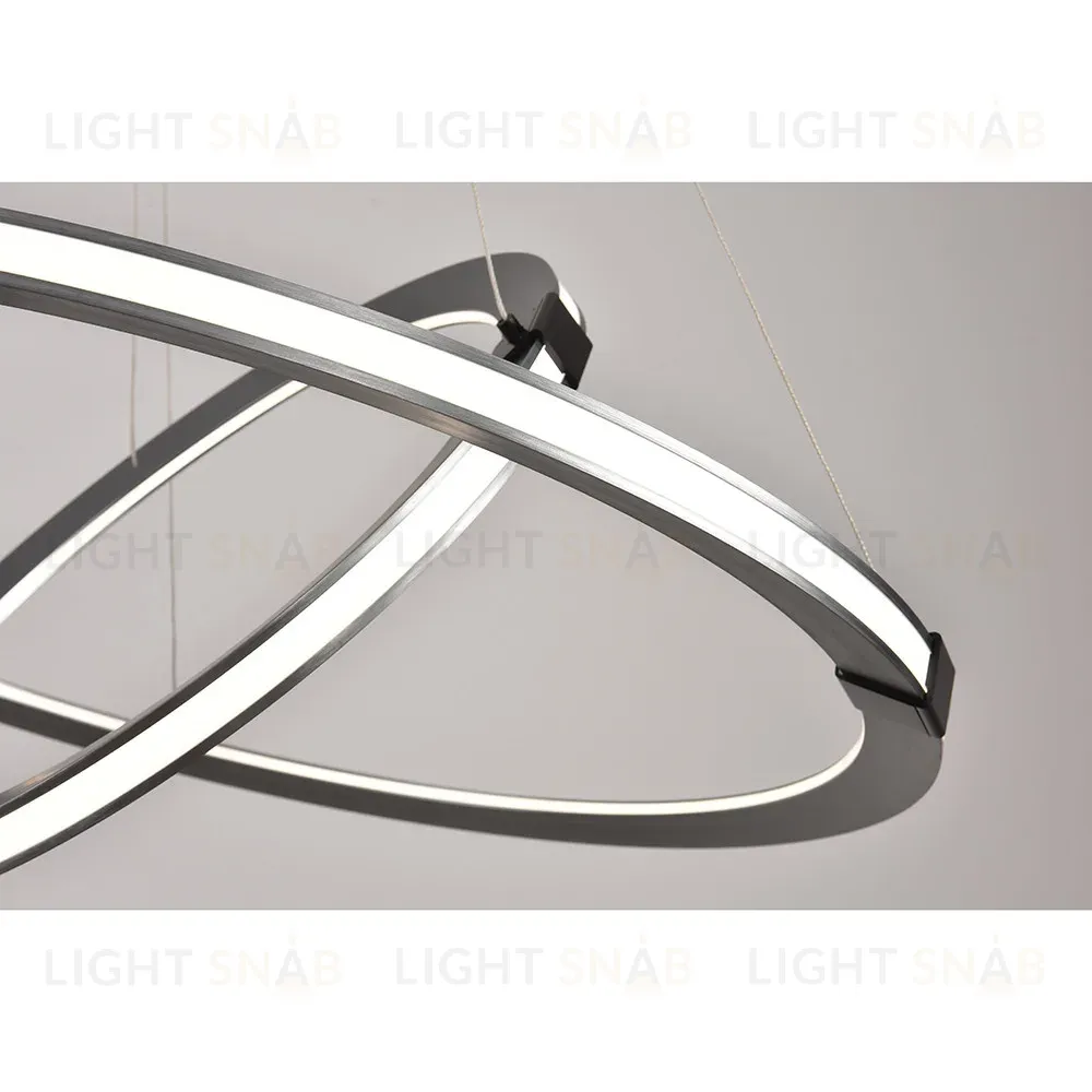 Подвесная люстра iLedex Vision 9225-8+5SD GR+BK 9225-8+5SD GR+BK