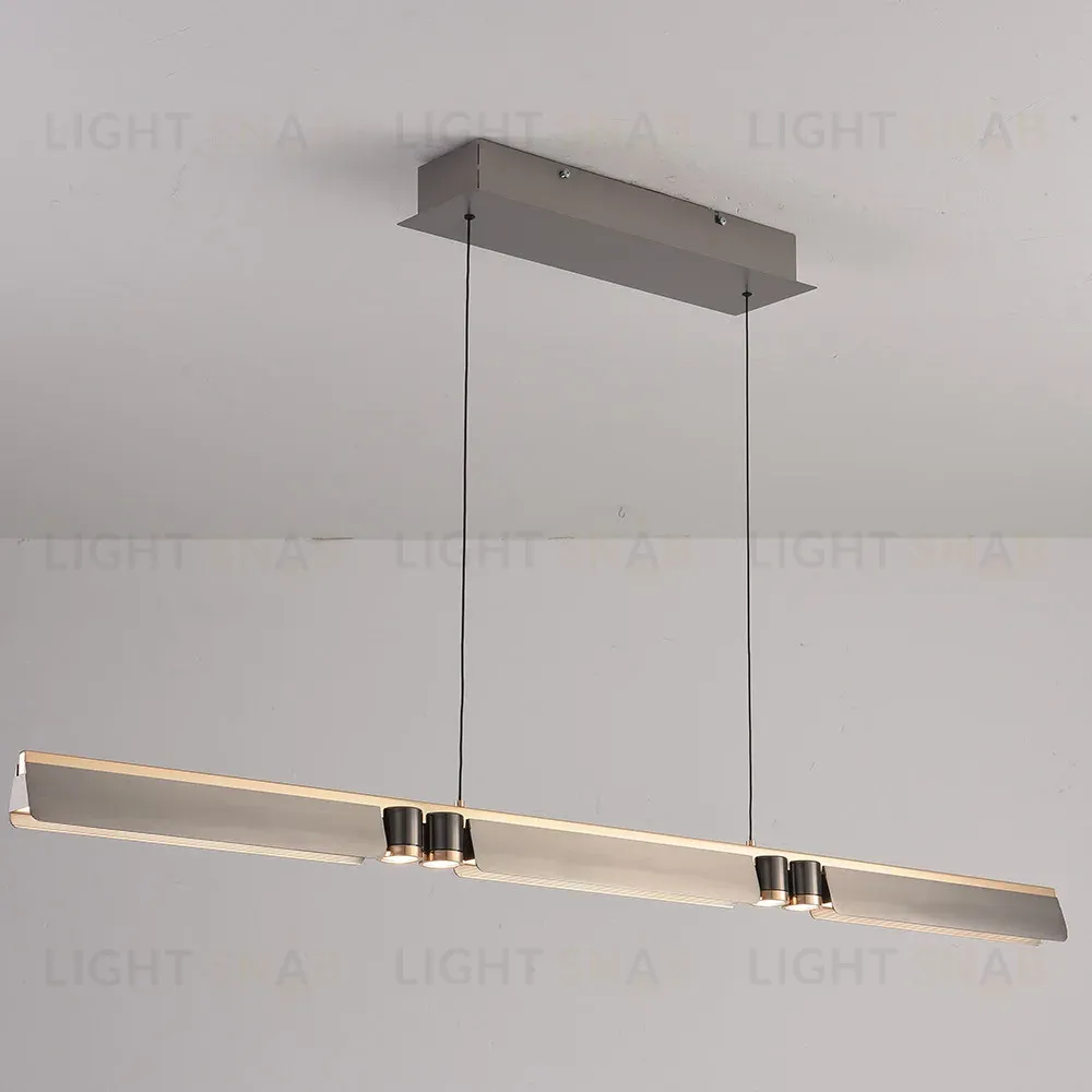 Подвесной светильник iLedex Vision 9309D-1200-2 GR+BK 9309D-1200-2 GR+BK