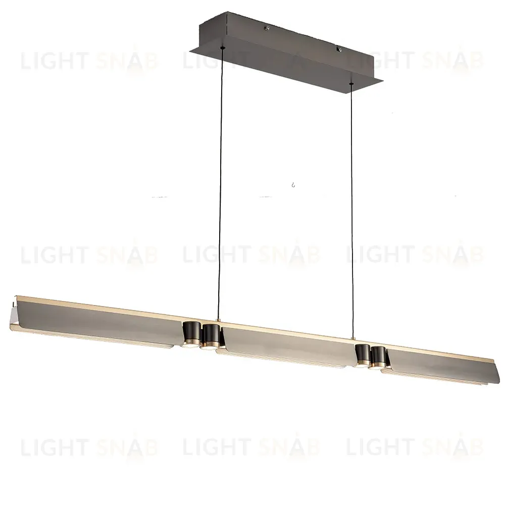 Подвесной светильник iLedex Vision 9309D-1200-2 GR+BK 9309D-1200-2 GR+BK