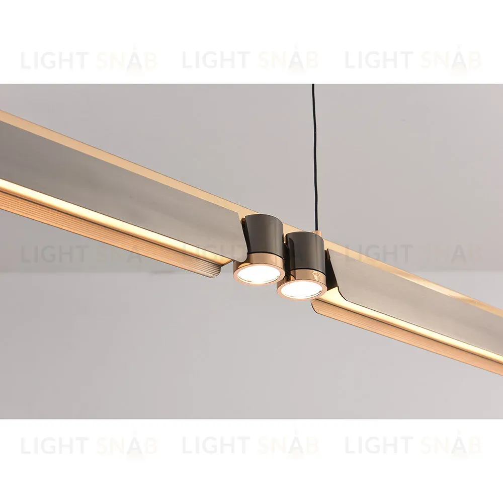 Подвесной светильник iLedex Vision 9309D-1200-2 GR+BK 9309D-1200-2 GR+BK
