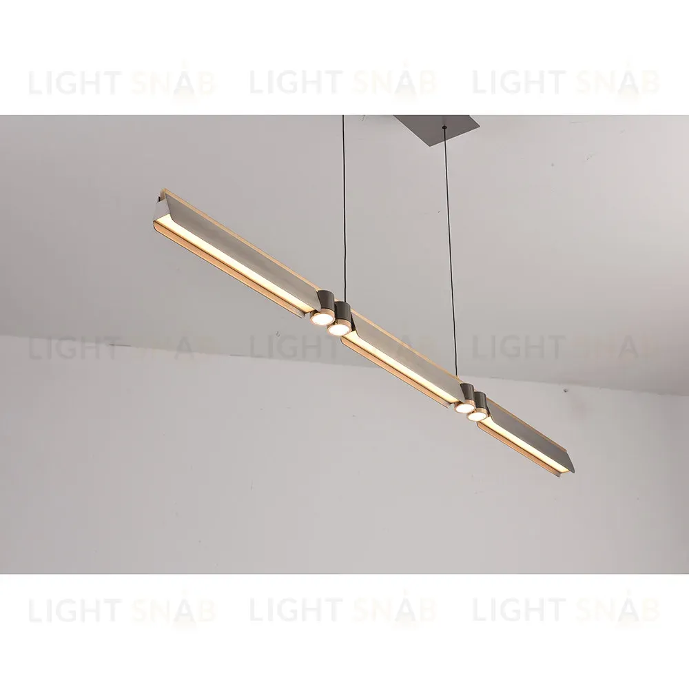 Подвесной светильник iLedex Vision 9309D-1200-2 GR+BK 9309D-1200-2 GR+BK