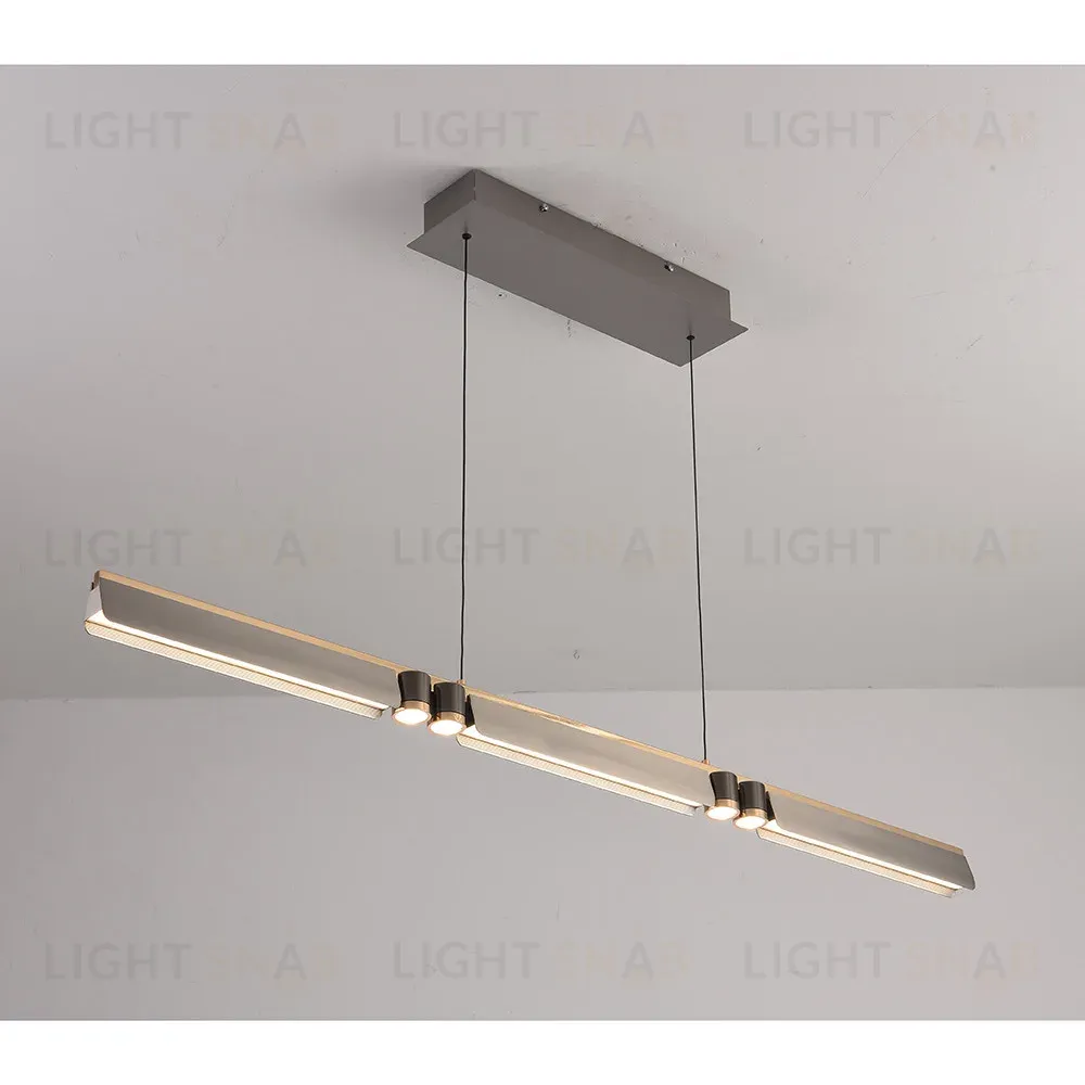 Подвесной светильник iLedex Vision 9309D-1200-2 GR+BK 9309D-1200-2 GR+BK