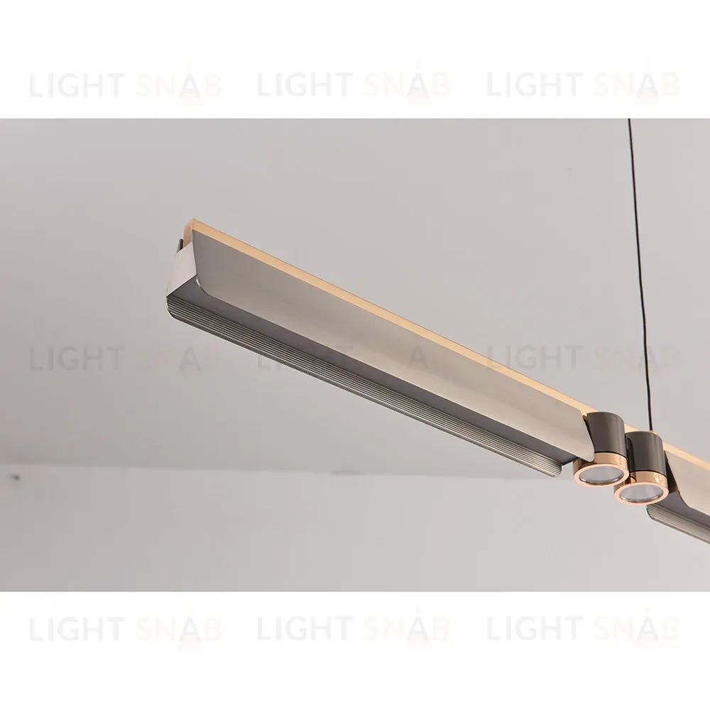 Подвесной светильник iLedex Vision 9309D-1200-2 GR+BK 9309D-1200-2 GR+BK