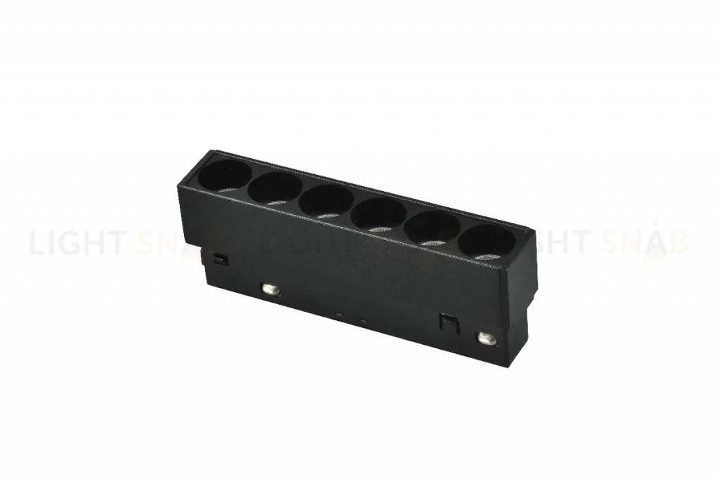 Трековый магнитный светильник iLedex Vision 4822-002-L120-6W-38DG-3000K-BK 4822-002-L120-6W-38DG-3000K-BK