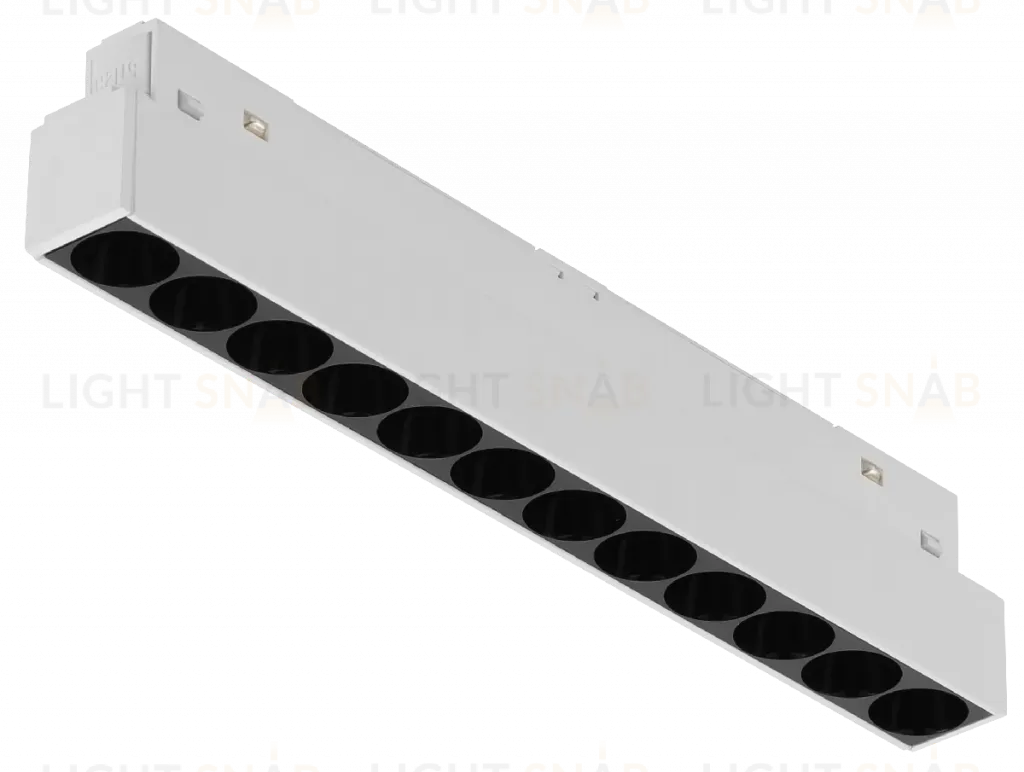 Трековый магнитный светильник iLedex Vision 4822-002-L235-12W-38DG-3000K-WH 4822-002-L235-12W-38DG-3000K-WH