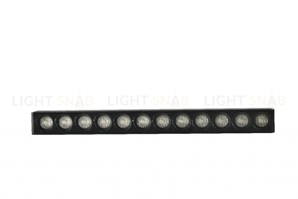 Трековый магнитный светильник iLedex Vision 4822-002-L235-12W-38DG-4000K-BK 4822-002-L235-12W-38DG-4000K-BK
