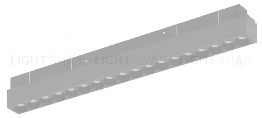Трековый магнитный светильник iLedex Vision SMART 4822-002-L350-18W-38DG-BK SMART 4822-002-L350-18W-38DG-BK