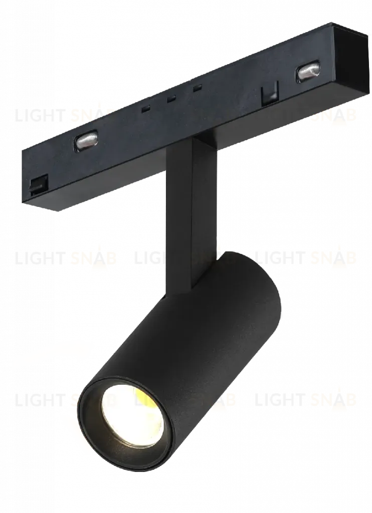 Трековый магнитный светильник iLedex Vision 4822-005-D34-8W-40DG-3000K-BK 4822-005-D34-8W-40DG-3000K-BK