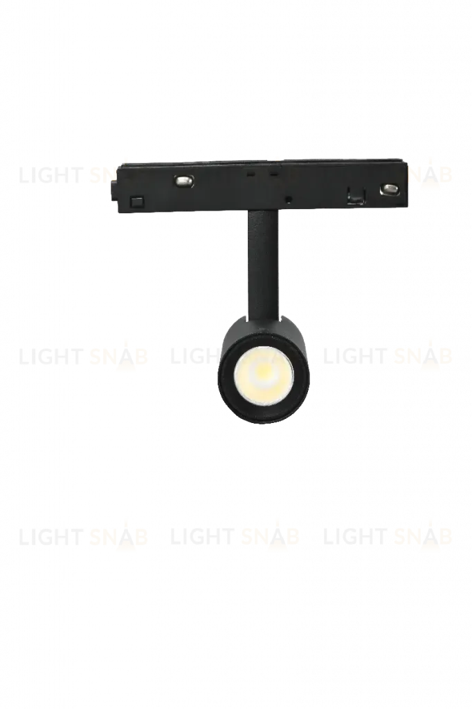 Трековый магнитный светильник iLedex Vision 4822-005-D34-8W-40DG-3000K-BK 4822-005-D34-8W-40DG-3000K-BK