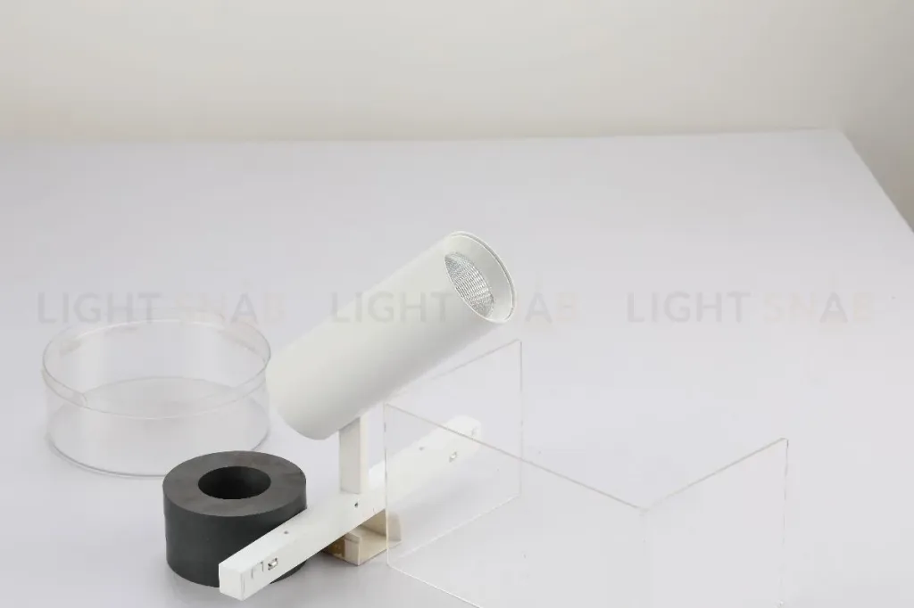 Трековый магнитный светильник iLedex Vision 4822-005-D34-8W-40DG-3000K-WH 4822-005-D34-8W-40DG-3000K-WH