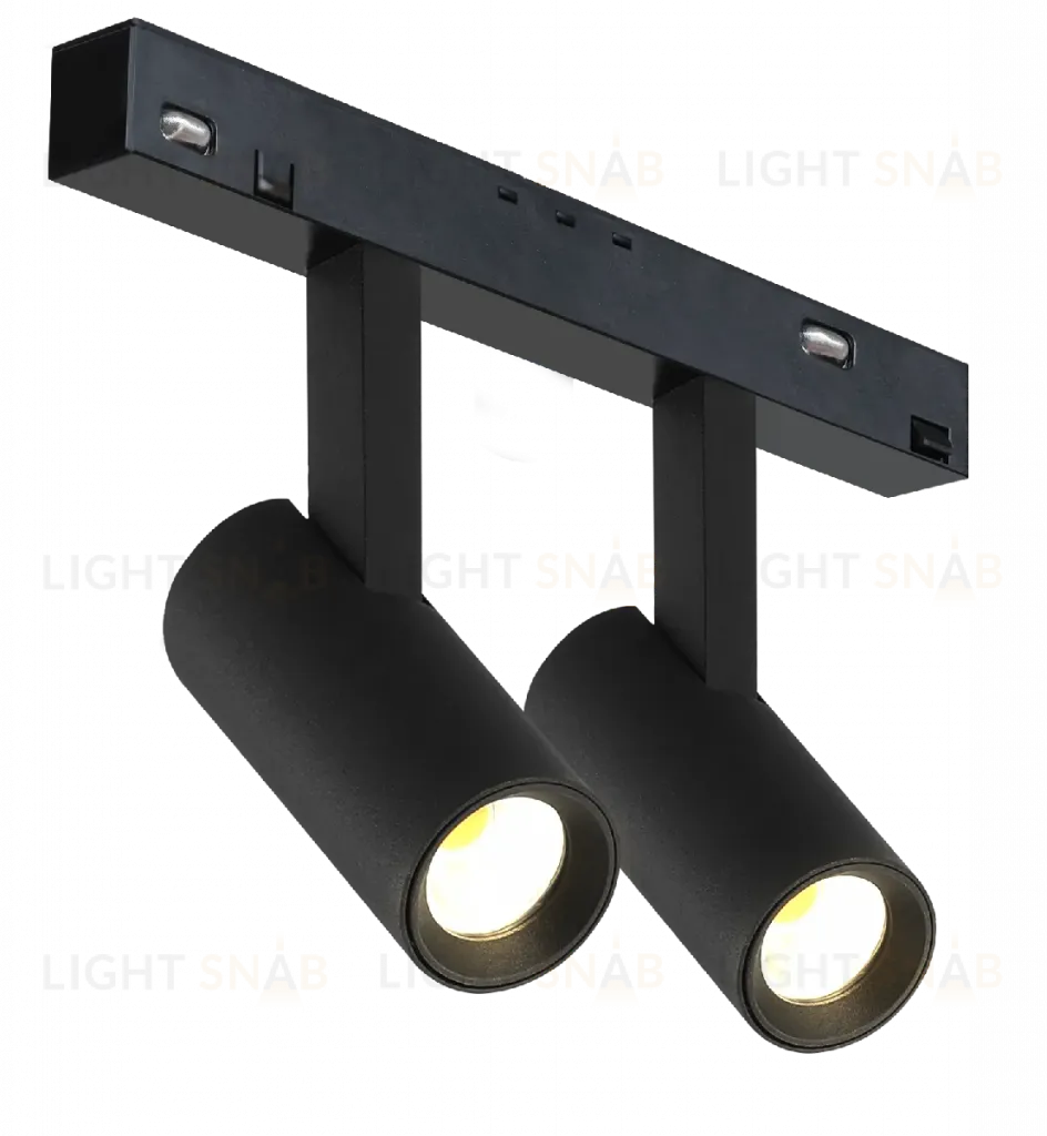 Трековый магнитный светильник iLedex Vision 4822-005-D34-16W-40DG-3000K-BK 4822-005-D34-16W-40DG-3000K-BK
