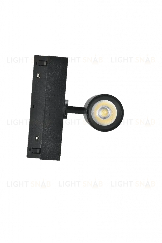 Трековый магнитный светильник iLedex Vision 4822-011-D45-8W-38DG-4000K-BK 4822-011-D45-8W-38DG-4000K-BK