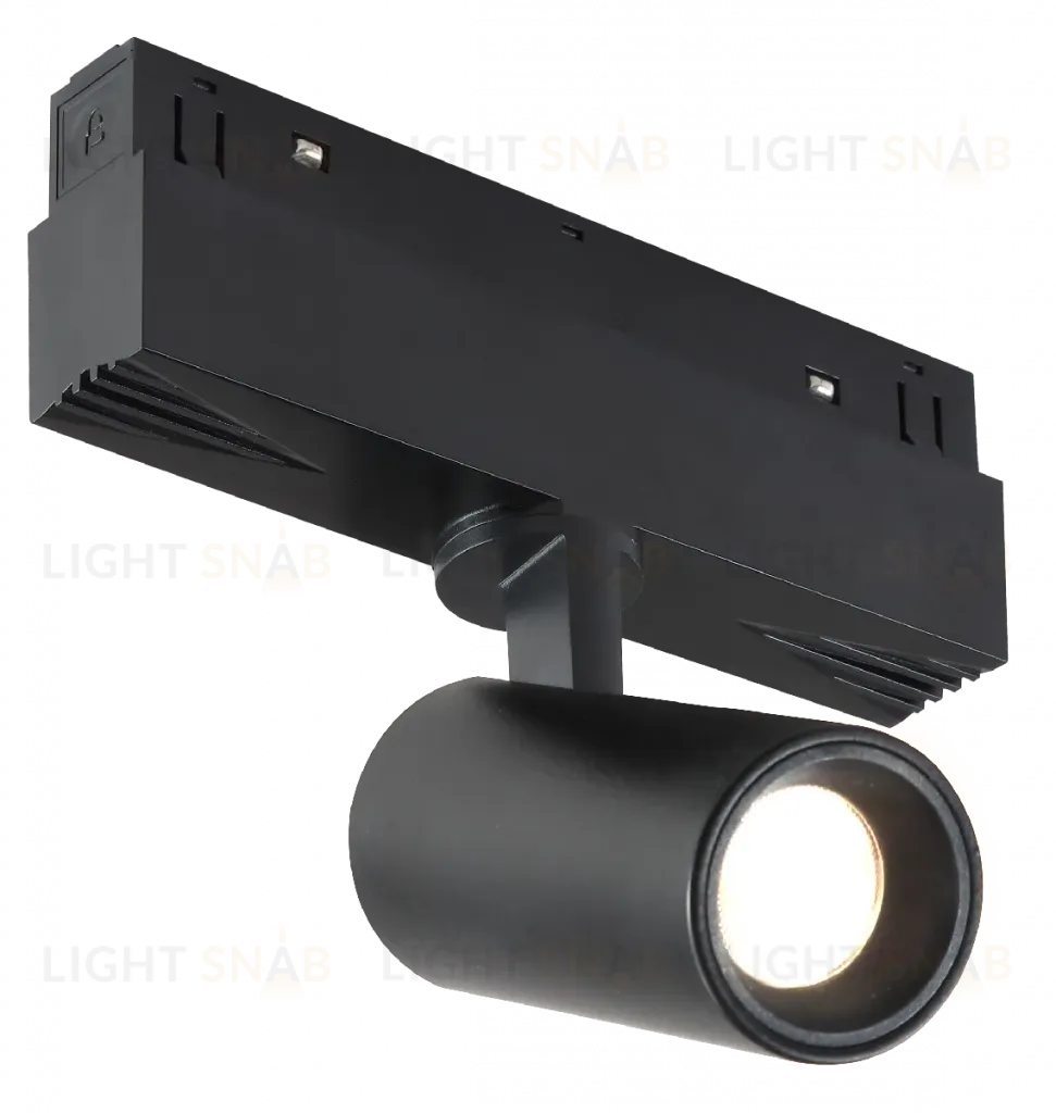 Трековый магнитный светильник iLedex Vision 4822-011-D45-8W-38DG-4000K-BK 4822-011-D45-8W-38DG-4000K-BK