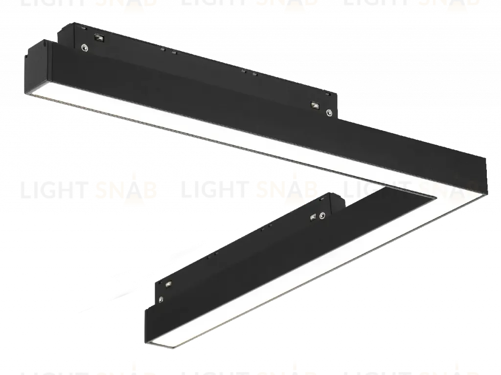 Трековый магнитный светильник iLedex Vision 4822-013-L320-16W-110DG-4000K-BK 4822-013-L320-16W-110DG-4000K-BK