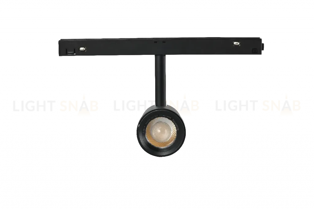 Трековый магнитный светильник iLedex Vision ZOOM 4822-020-D47-10W-10/60DG-3000K-BK ZOOM 4822-020-D47-10W-10/60DG-3000K-BK