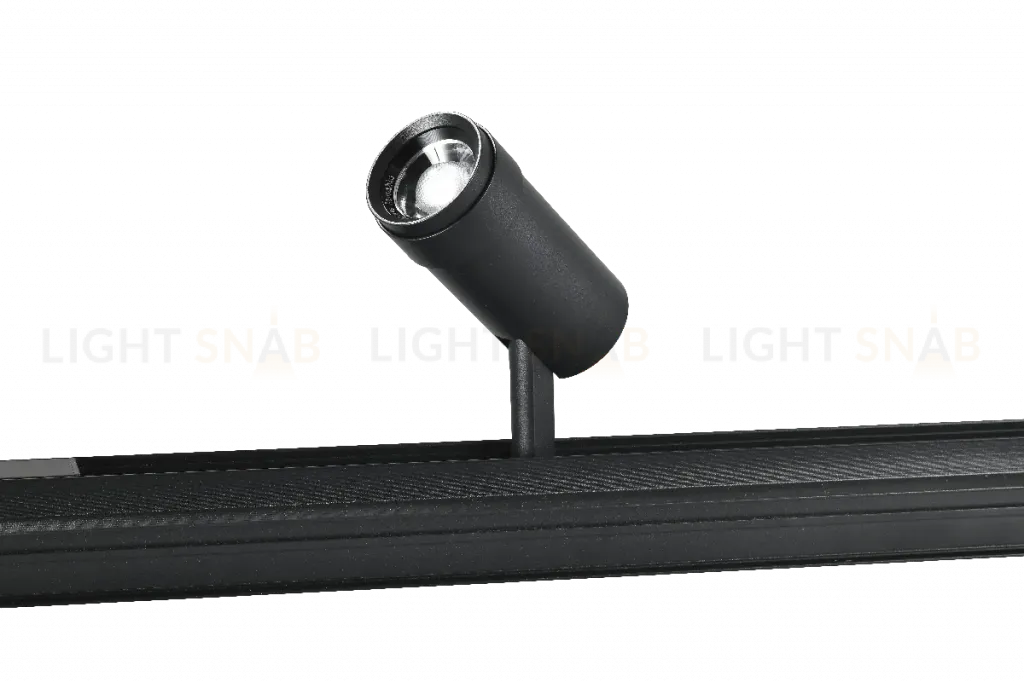 Трековый магнитный светильник iLedex Vision ZOOM 4822-020-D47-10W-10/60DG-3000K-BK ZOOM 4822-020-D47-10W-10/60DG-3000K-BK